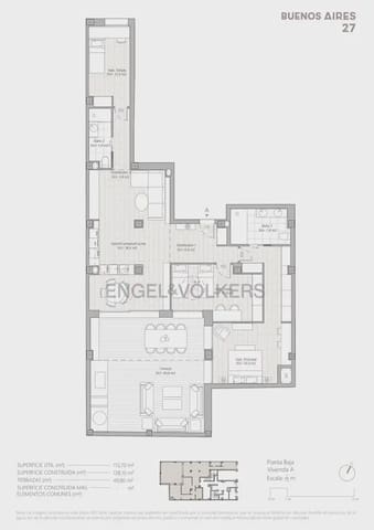 3 sovrum Lägenhet till salu i Russafa, Valencia stad med garage - 995 000 € (Ref: 9897642)