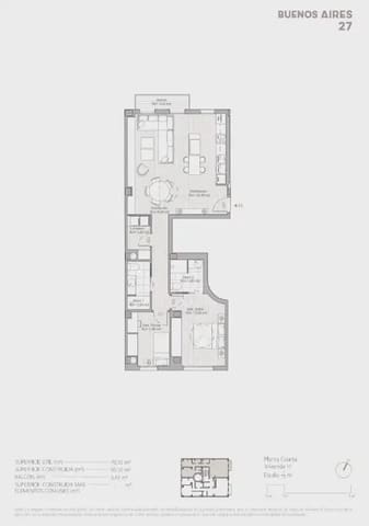 2 sovrum Lägenhet till salu i Russafa, Valencia stad med garage - 635 000 € (Ref: 9897644)