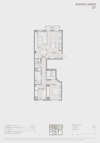 2 quarto Apartamento para venda em Russafa, Valência cidade com garagem - 595 000 € (Ref: 9897646)