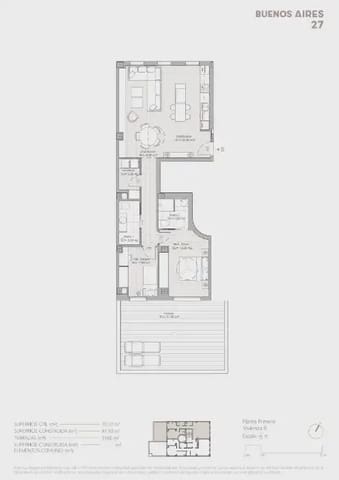 2 camera da letto Appartamento in vendita in Russafa, Valencia città con garage - 695.000 € (Rif: 9897648)