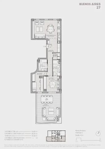 2 sovrum Lägenhet till salu i Russafa, Valencia stad med garage - 685 000 € (Ref: 9897650)