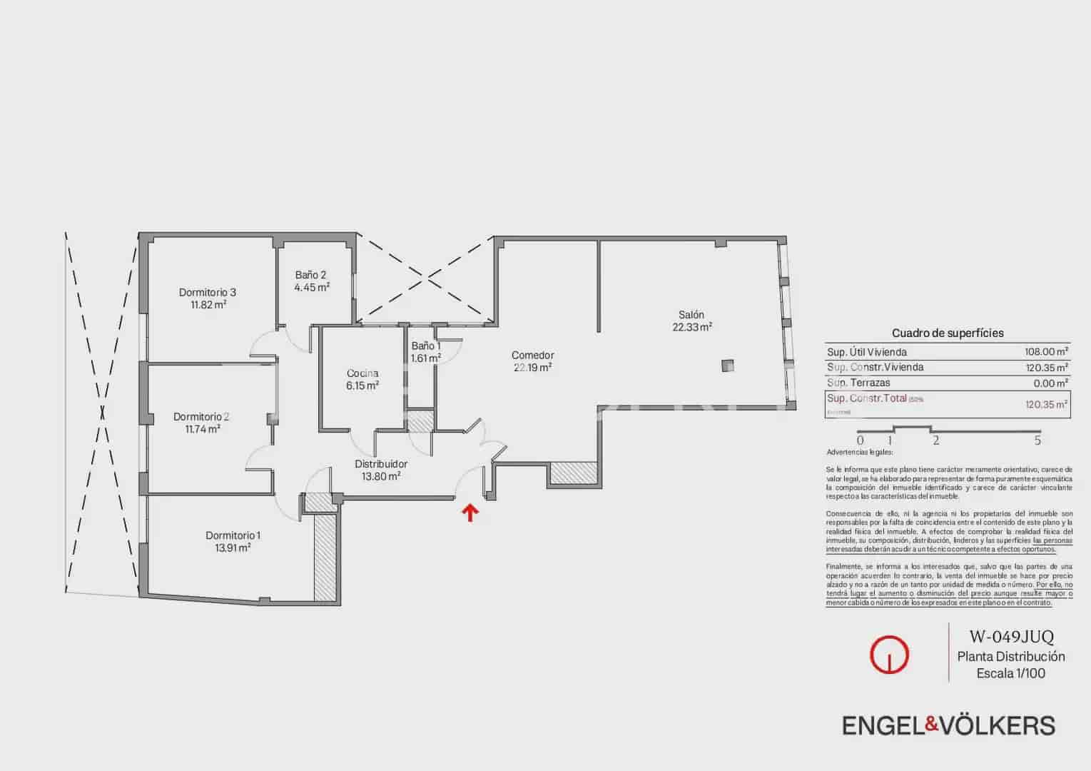 3 chambre Appartement à vendre à Valence ville - 1 100 000 € (Ref: 9897666)