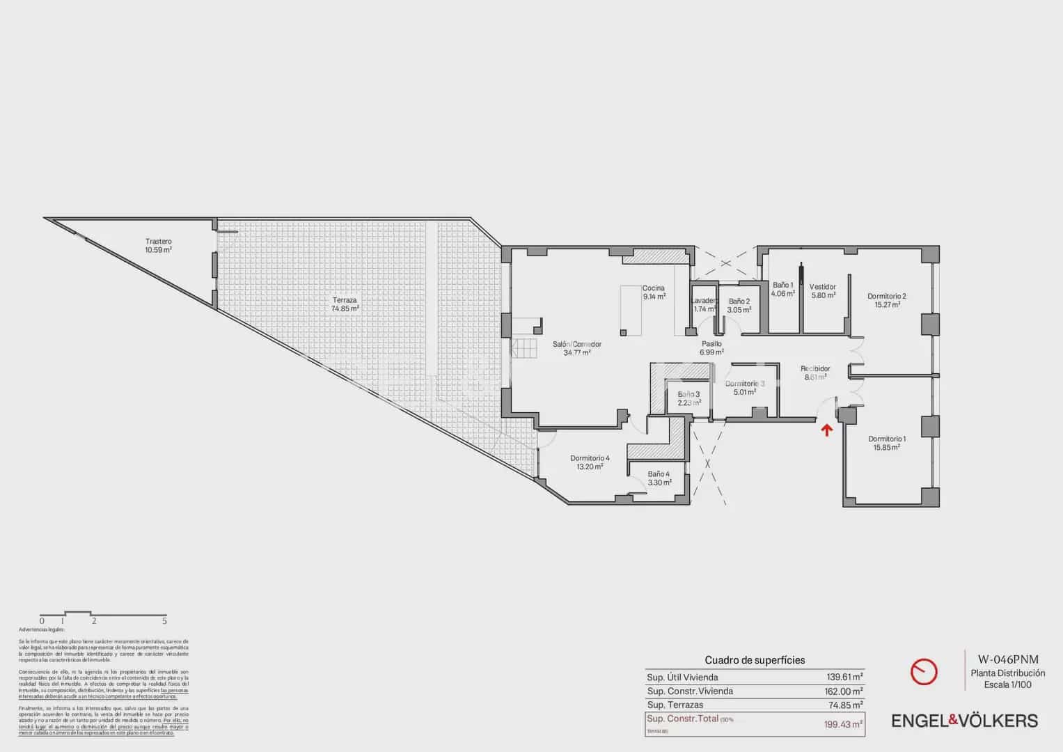 4 soverom Leilighet til salgs i Valencia by - € 1 350 000 (Ref: 9897668)