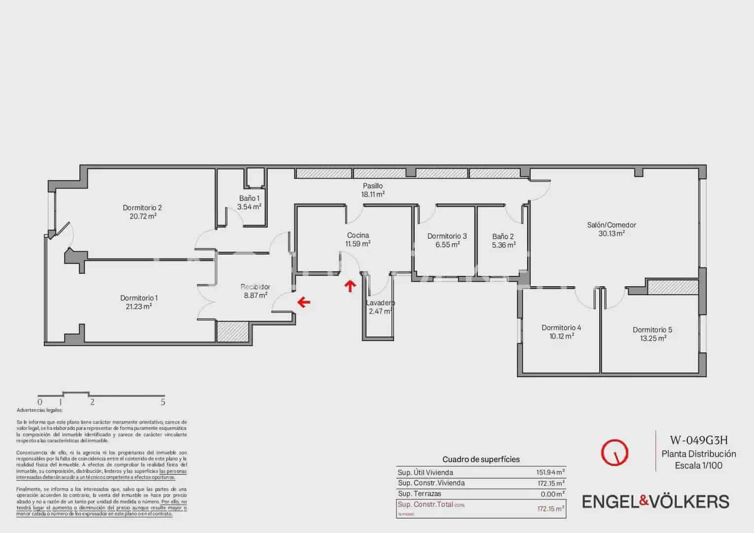 5 Zimmer Wohnung zu verkaufen in Valencia Stadt mit Garage - 655.000 € (Ref: 9897673)