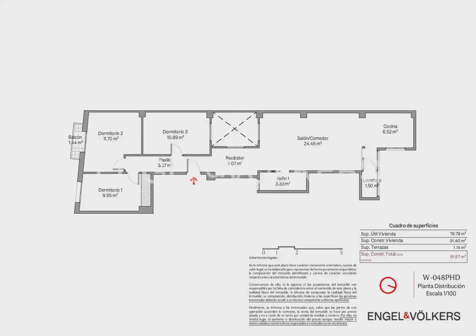 3 soveværelse Lejlighed til salg i Valencia by - € 395.000 (Ref: 9897685)
