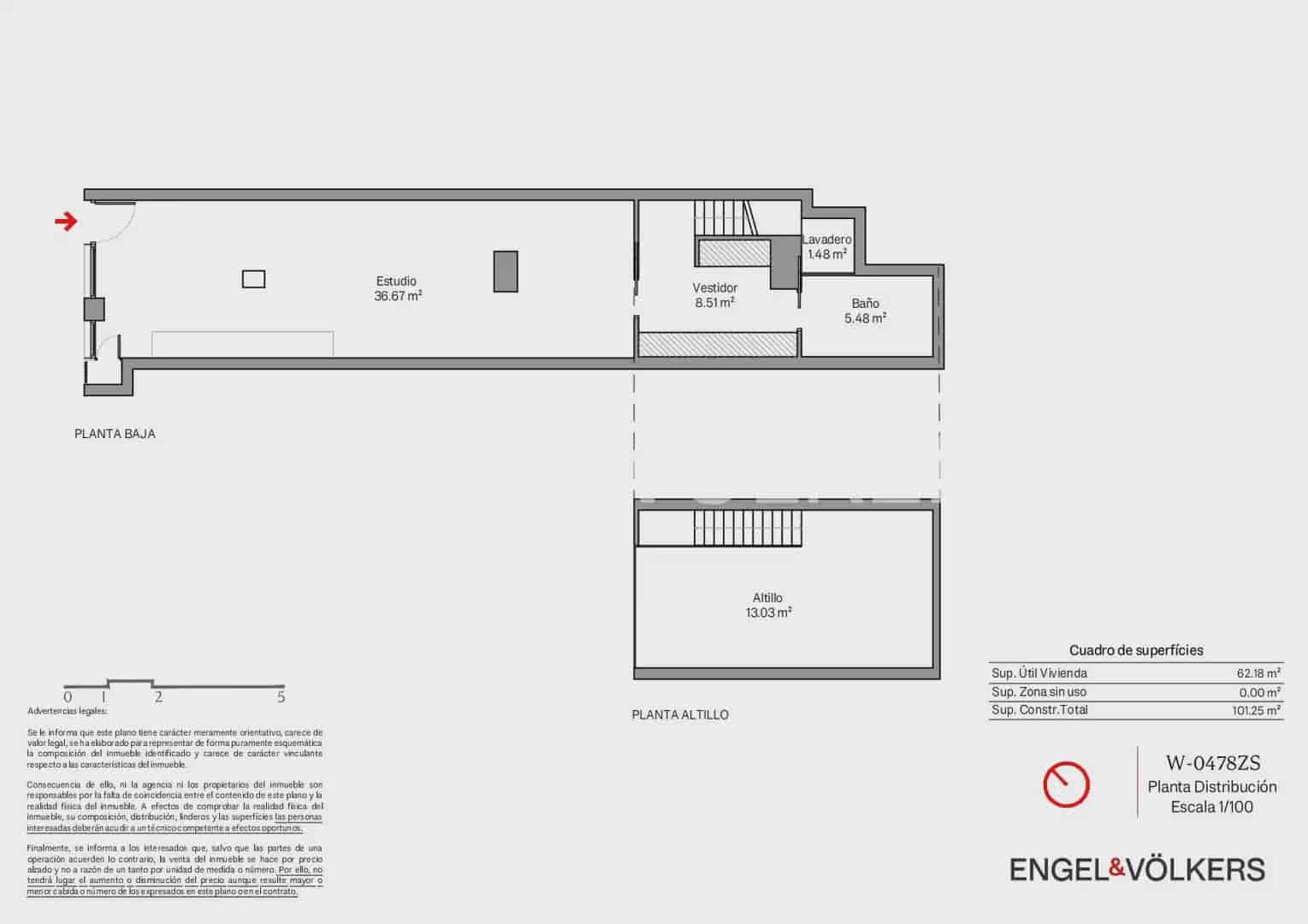1 soveværelse Lejlighed til salg i Valencia by - € 237.500 (Ref: 9897695)