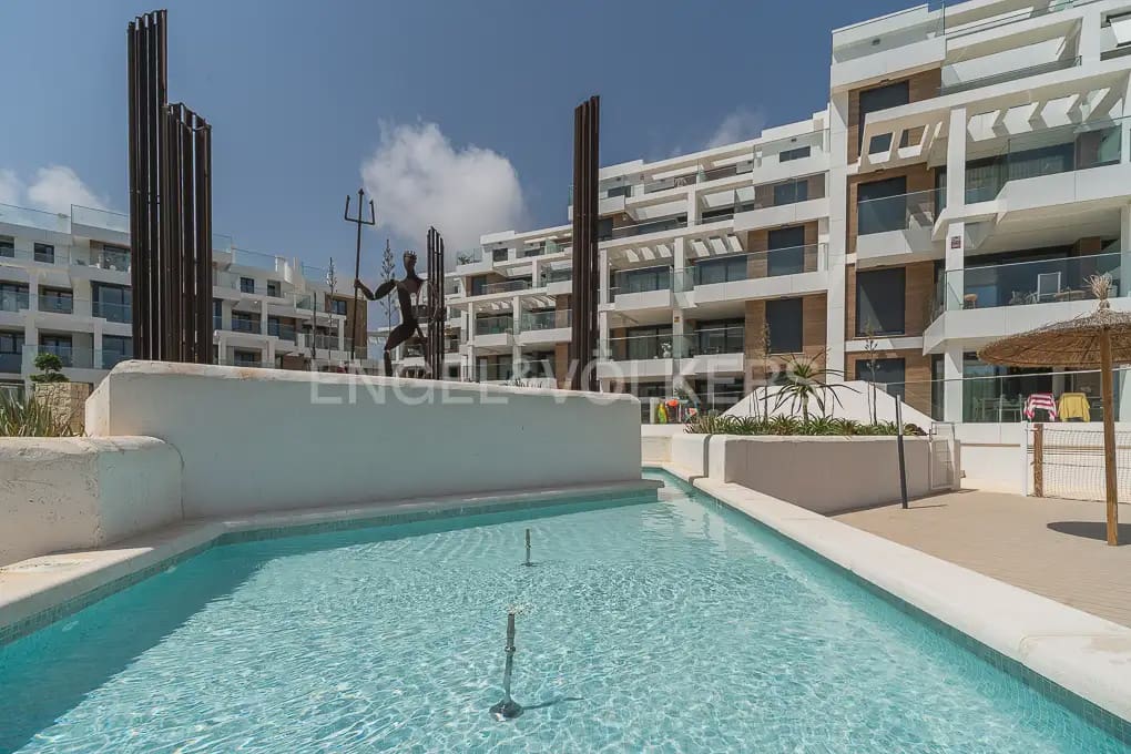2 sypialnia Mieszkanie do wynajęcia w Denia z basenem garażem - 1 500 € (Ref: 9897735)
