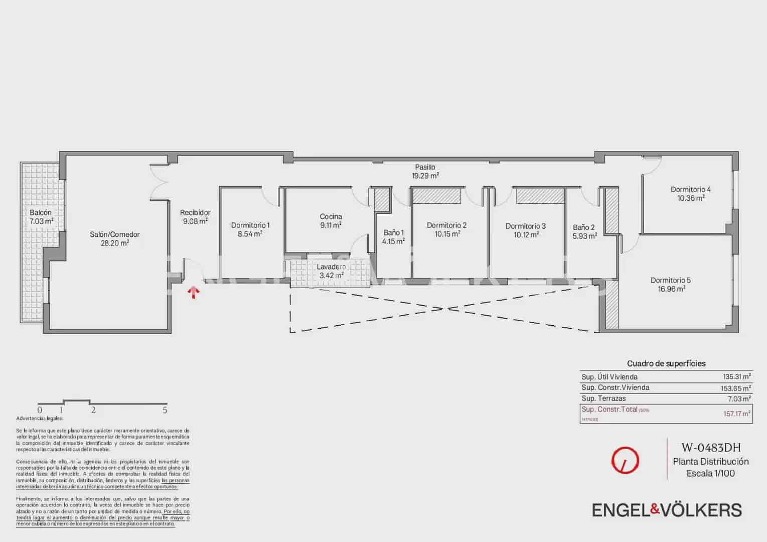 4 camera da letto Appartamento in vendita in Valencia citta con garage - 800.000 € (Rif: 9897738)