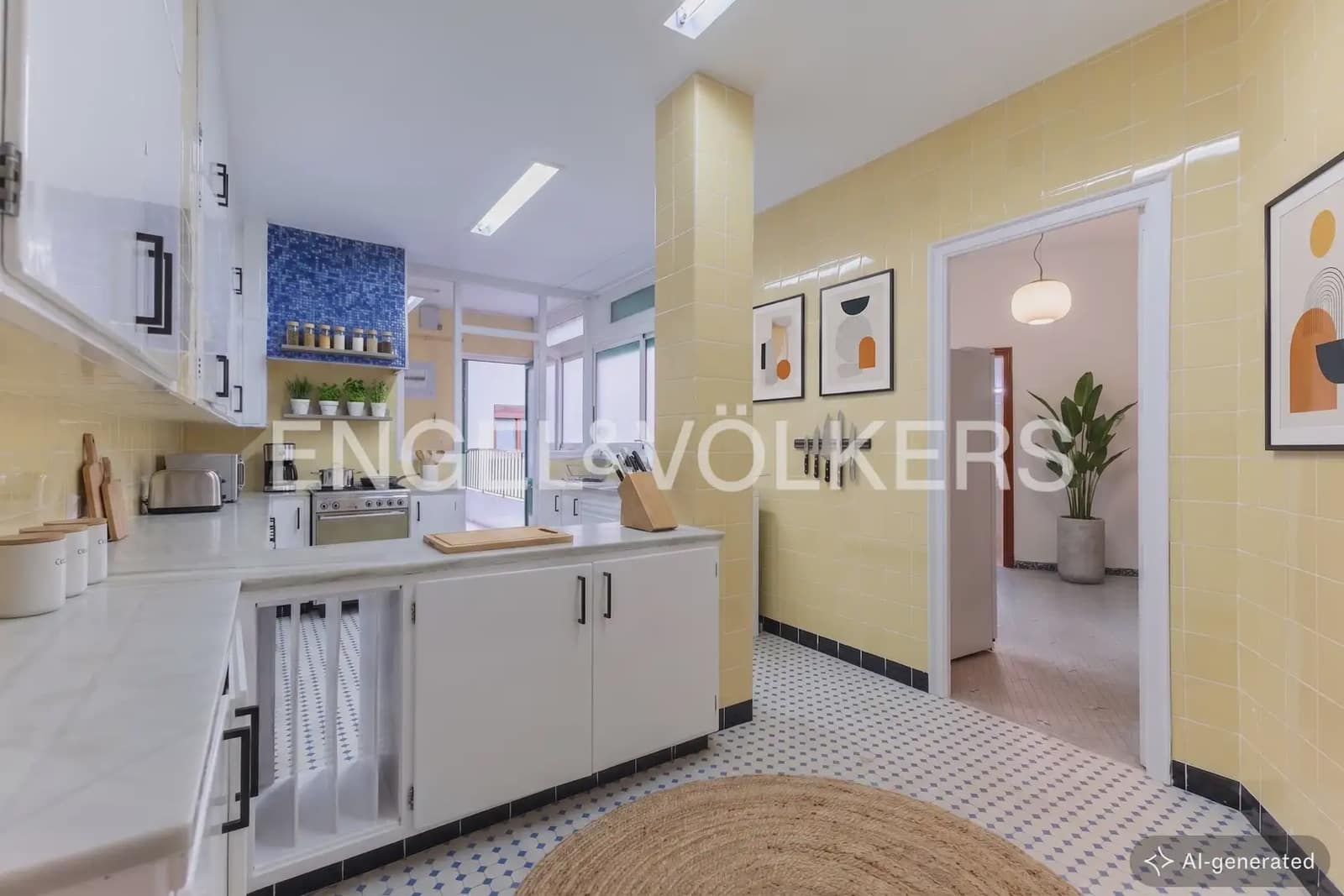 6 Zimmer Wohnung zu vermieten in Valencia Stadt - 4.300 € (Ref: 9897764)