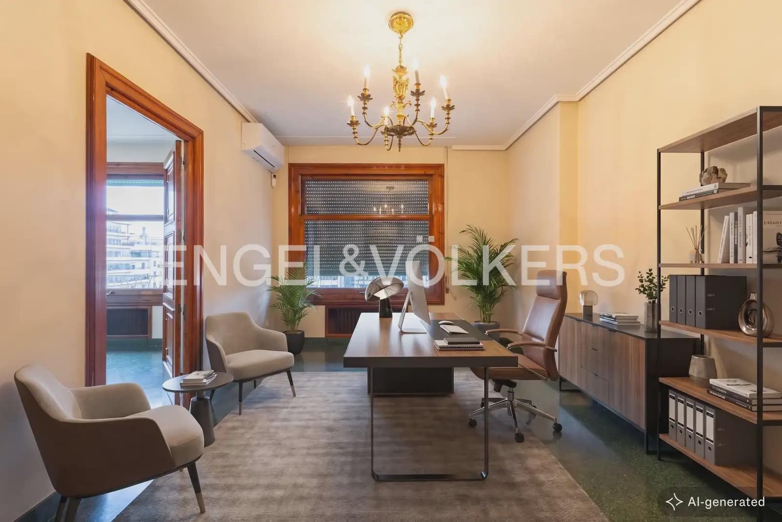 6 Zimmer Wohnung zu vermieten in Valencia Stadt - 4.300 € (Ref: 9897764)