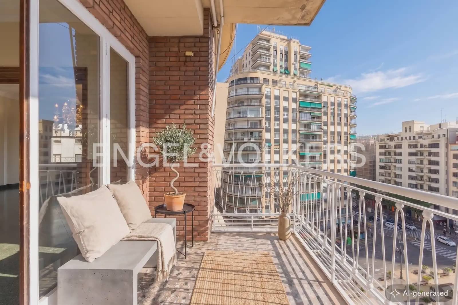 6 Zimmer Wohnung zu vermieten in Valencia Stadt - 4.300 € (Ref: 9897764)