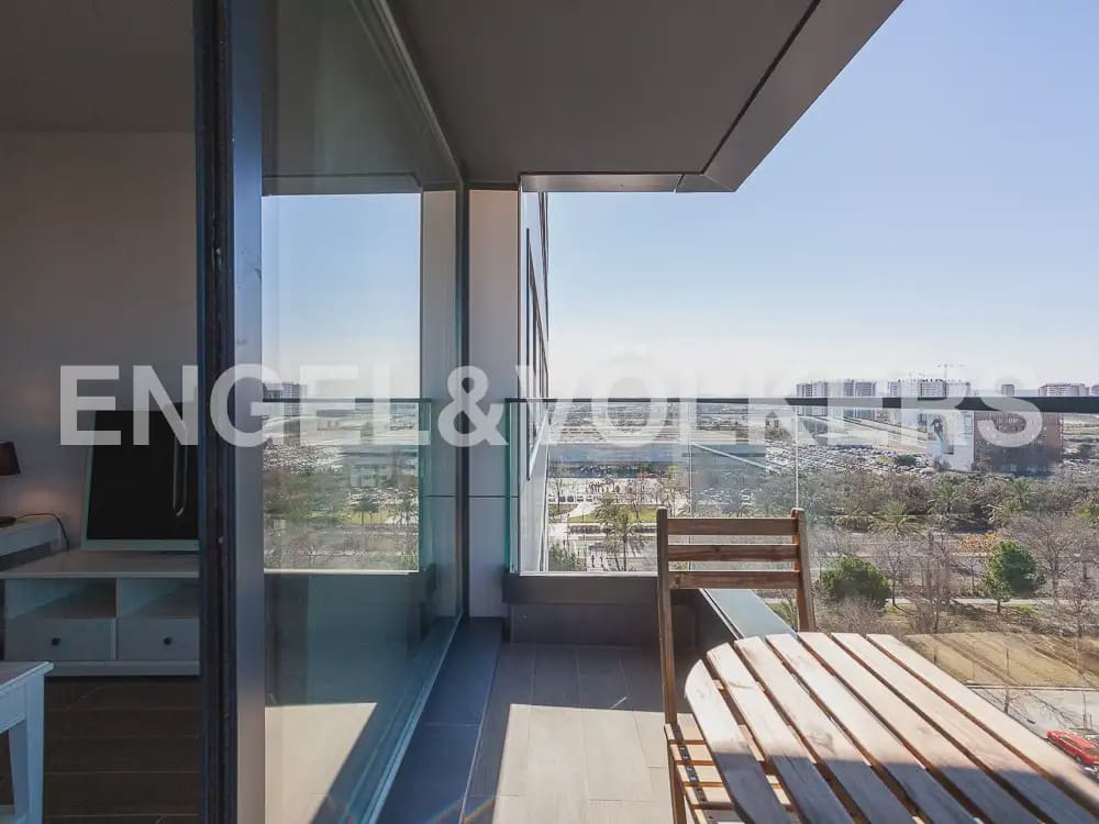 2 sovrum Lägenhet att hyra i Valencia stad med pool garage - 1 900 € (Ref: 9897773)