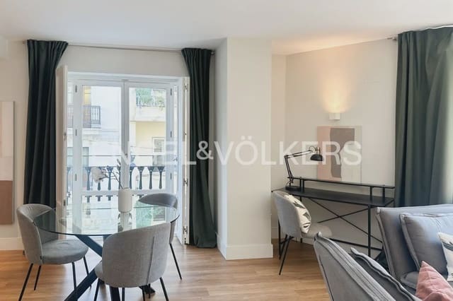 1 Zimmer Wohnung zu vermieten in La Roqueta, València Stadt mit Pool - 1.700 € (Ref: 9897800)