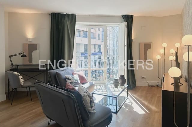 1 Zimmer Wohnung zu vermieten in La Roqueta, València Stadt mit Pool - 1.700 € (Ref: 9897800)