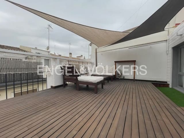 1 slaapkamer Flat te huur in El Carme, Valencia stad - € 1.500 (Ref: 9897804)