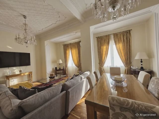 3 soveværelse Lejlighed til leje i La Gran Via, Valencia by - € 2.400 (Ref: 9897807)