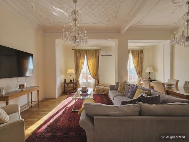 3 soveværelse Lejlighed til leje i La Gran Via, Valencia by - € 2.400 (Ref: 9897807)