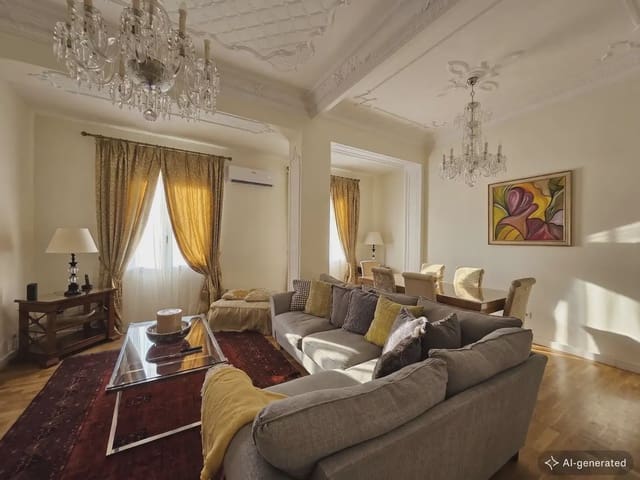 3 soveværelse Lejlighed til leje i La Gran Via, Valencia by - € 2.400 (Ref: 9897807)