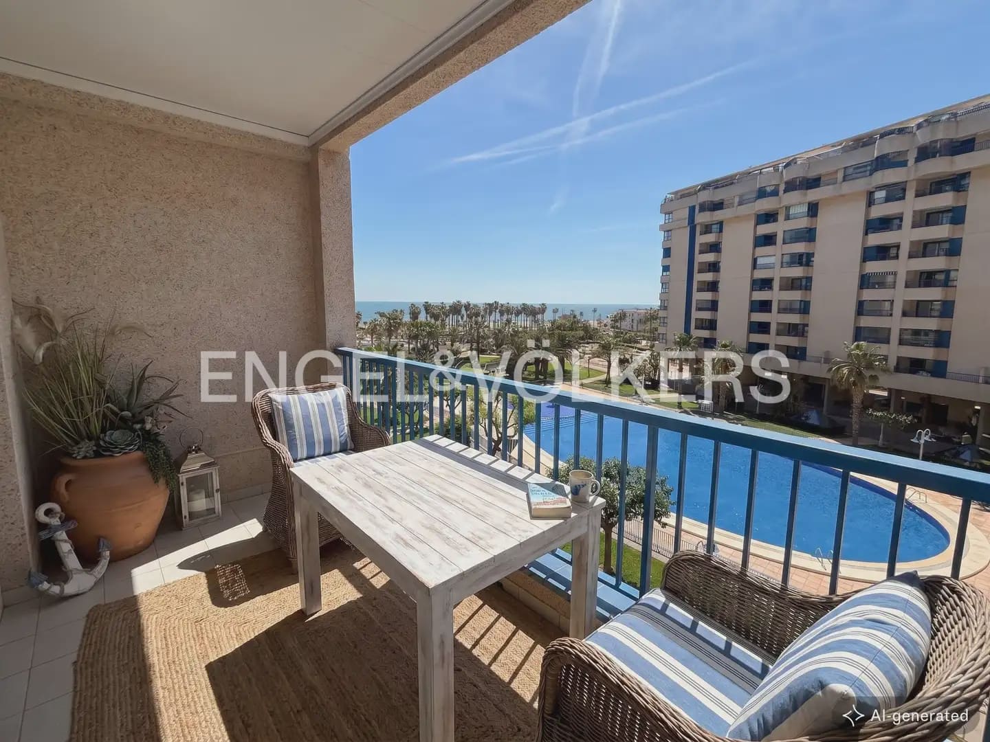 Piso de 2 habitaciones en Alboraya / Alboraia en alquiler con piscina garaje - 3.000 € (Ref: 9897821)