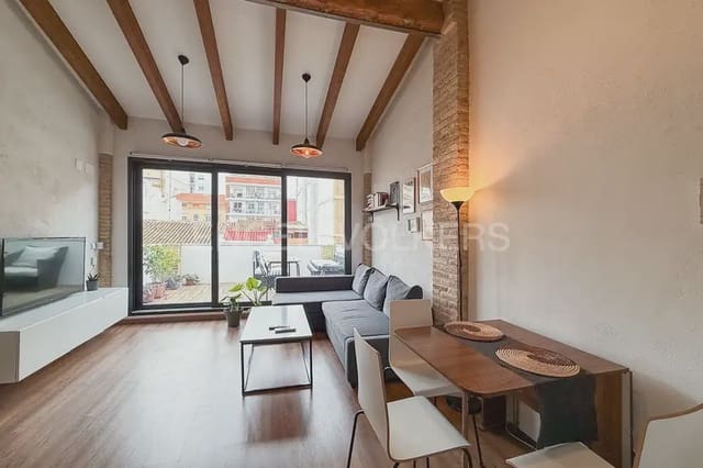 Appartement de 1 chambre à louer à Cabanyal-Canyamelar, Valence ville - 1 600 € (Ref: 9897850)