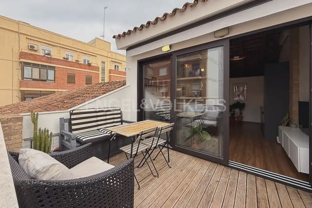 Appartement de 1 chambre à louer à Cabanyal-Canyamelar, Valence ville - 1 600 € (Ref: 9897850)