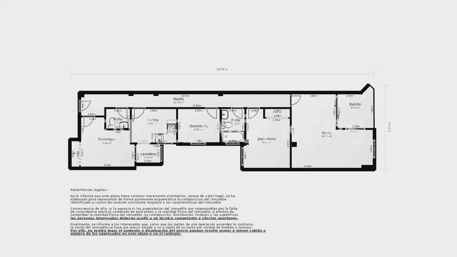 3 bedroom Flat for sale in Valencia city - € 250,000 (Ref: 9897852)