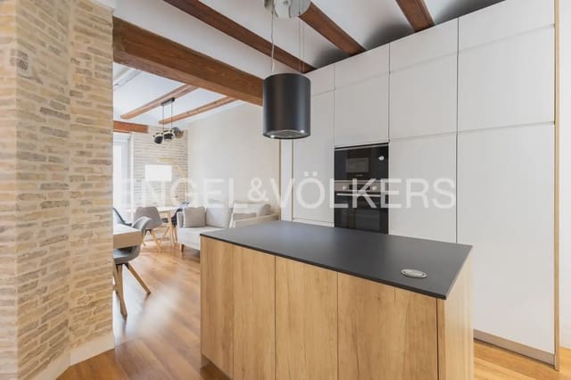 2 Zimmer Wohnung zu vermieten in La Roqueta, València Stadt - 2.500 € (Ref: 9897873)