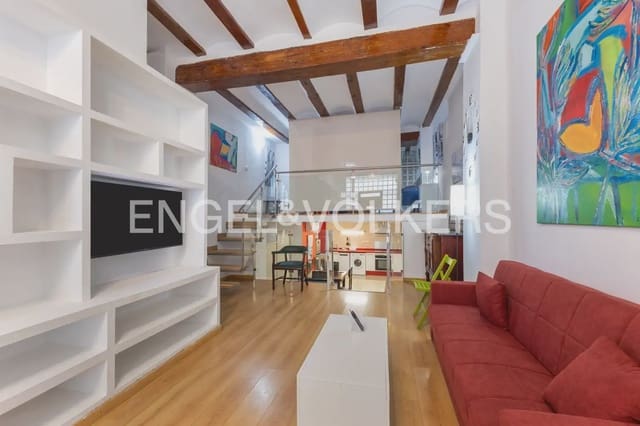 1 slaapkamer Flat te huur in El Carme, Valencia stad - € 1.400 (Ref: 9897904)