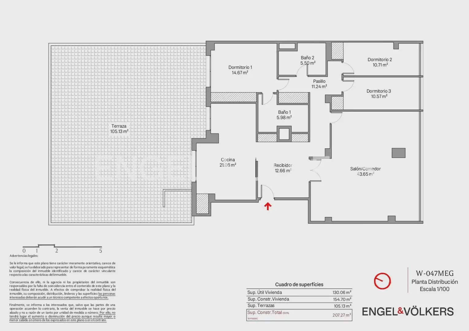 3 bedroom Flat for sale in Valencia city with garage - € 599,000 (Ref: 9897909)