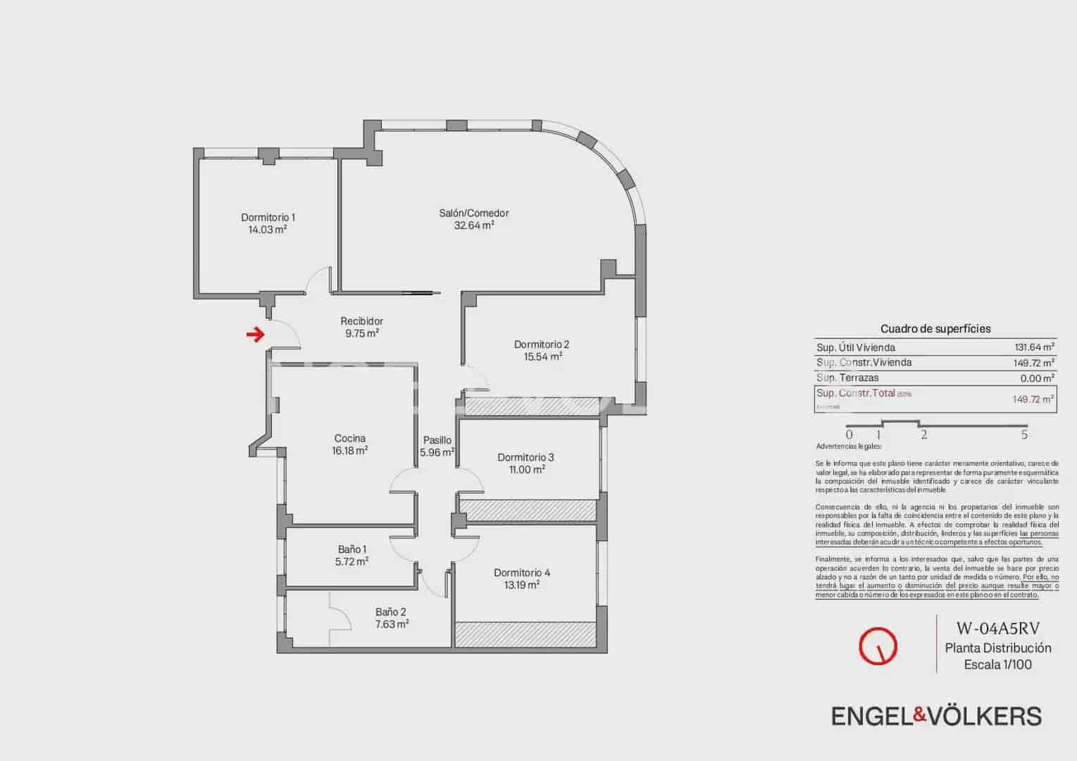 4 slaapkamer Flat te koop in Valencia stad - € 850.000 (Ref: 9897920)
