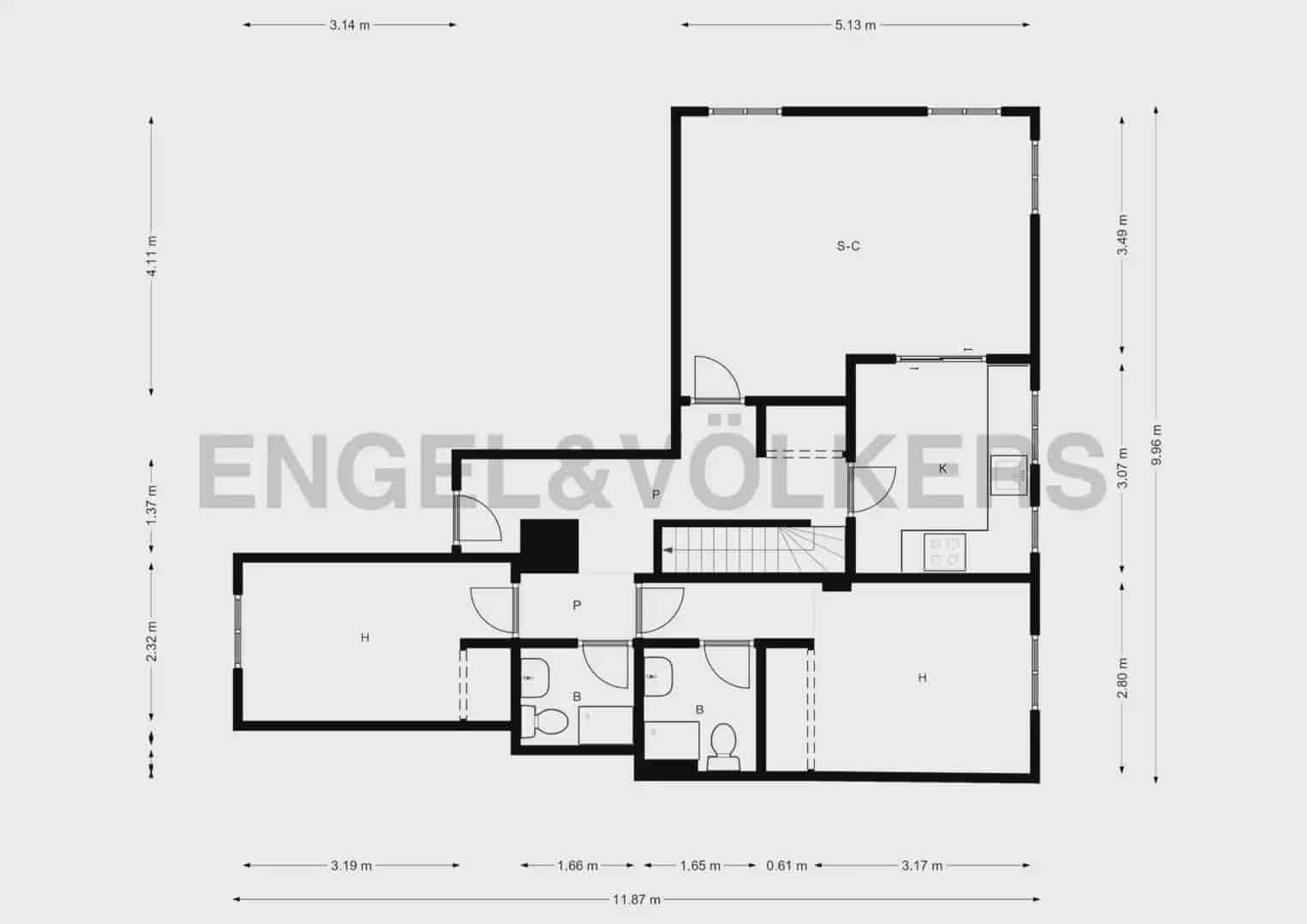 3 sovrum Lägenhet att hyra i Valencia stad med garage - 2 650 € (Ref: 9897921)