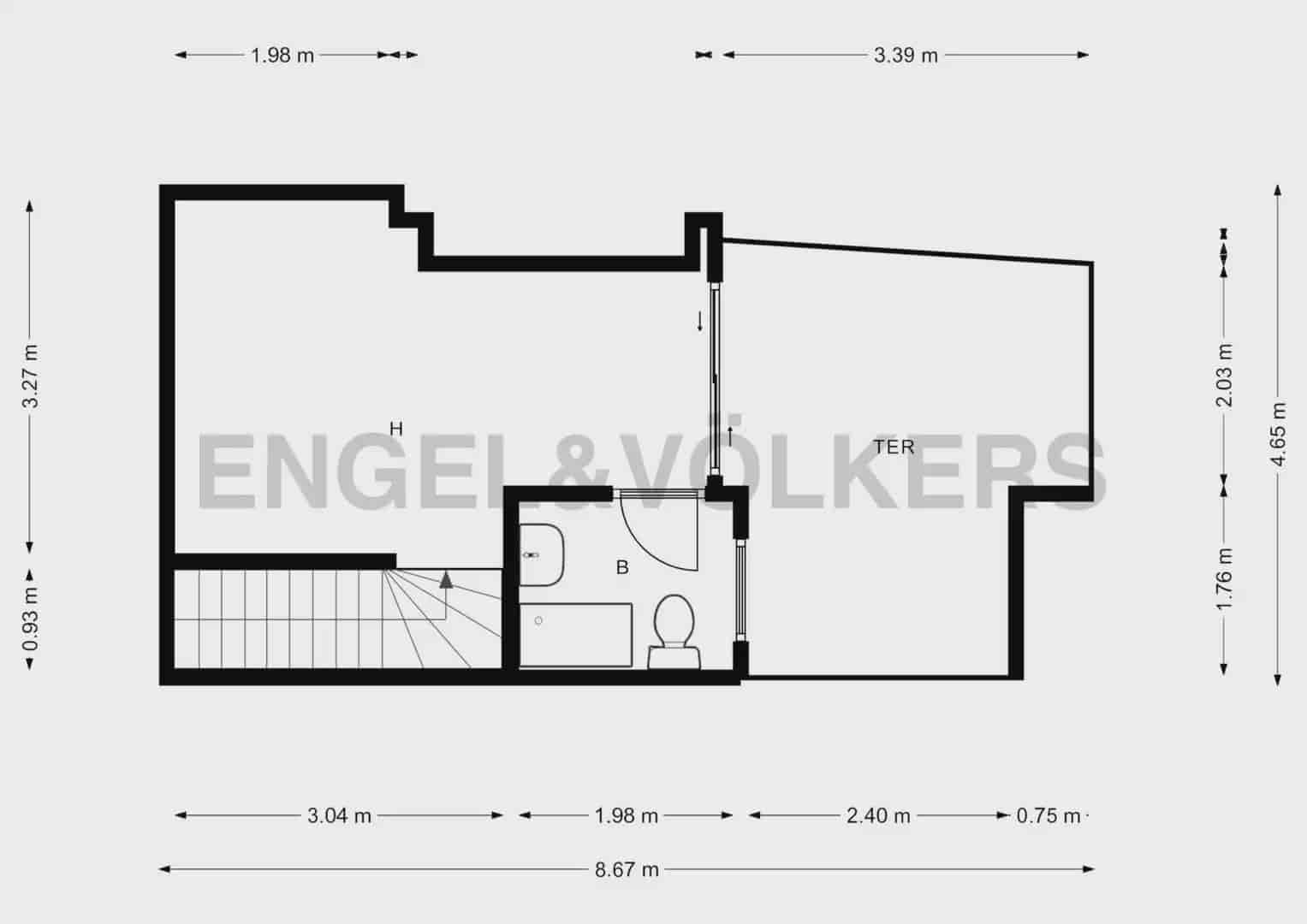 3 sovrum Lägenhet att hyra i Valencia stad med garage - 2 650 € (Ref: 9897921)