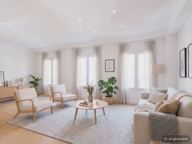 3 Zimmer Wohnung zu vermieten in Sant Francesc, València Stadt - 2.600 € (Ref: 9897923)