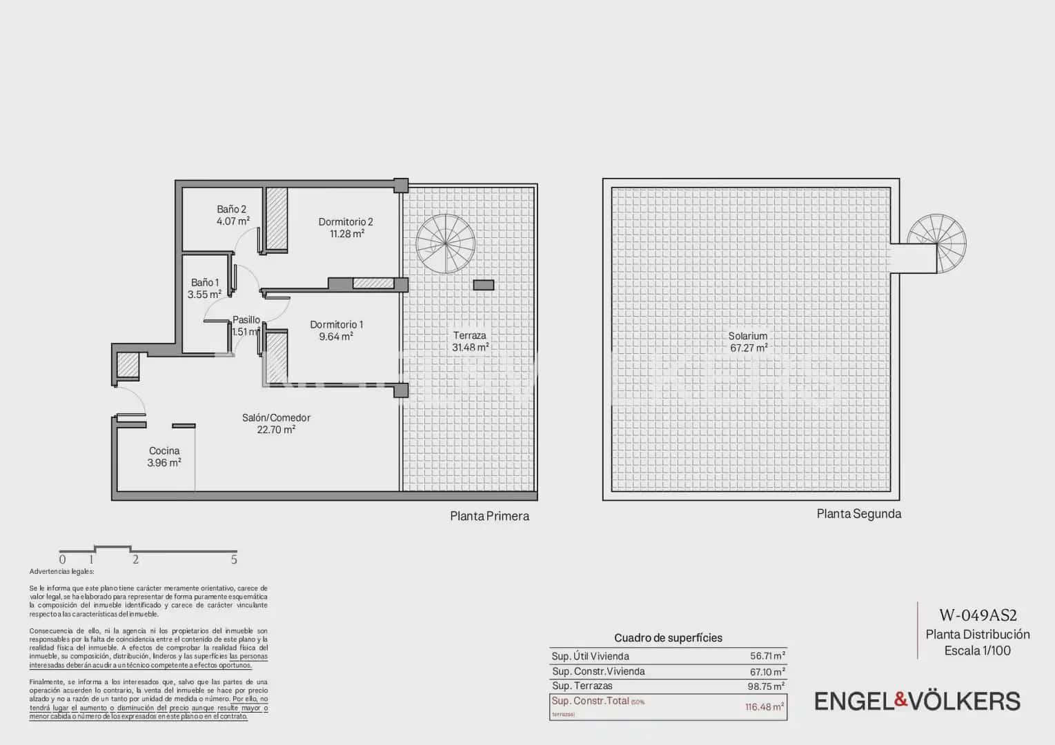 2 bedroom Penthouse for sale in Oliva with pool garage - € 420,000 (Ref: 9897959)