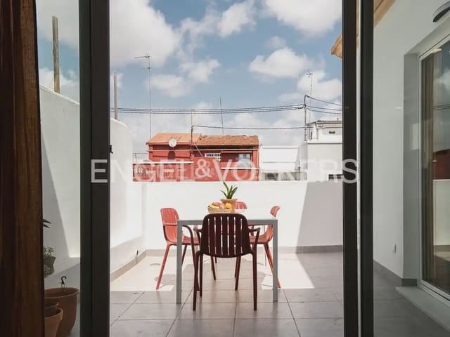 3 quarto Penthouse para arrendar em Russafa, Valência cidade - 2 200 € (Ref: 9897989)