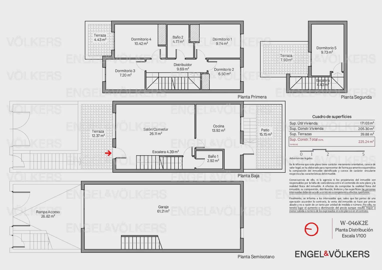 5 slaapkamer Huis te koop in Sueca met garage - € 295.000 (Ref: 9897997)