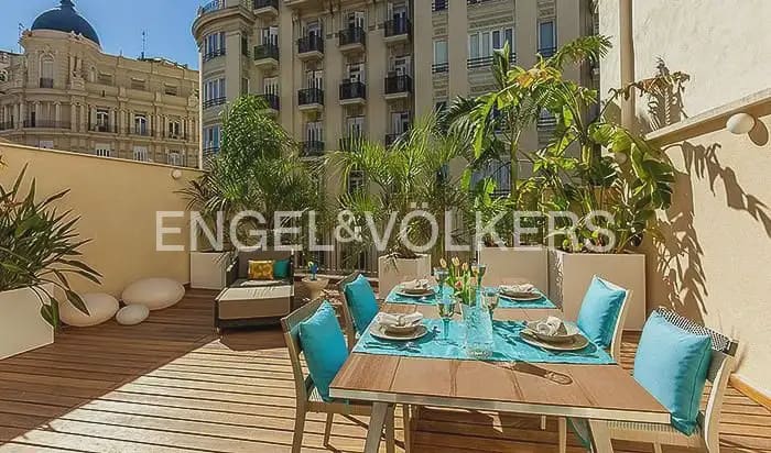 Ático de 2 habitaciones en València ciudad en alquiler - 2.600 € (Ref: 9898018)