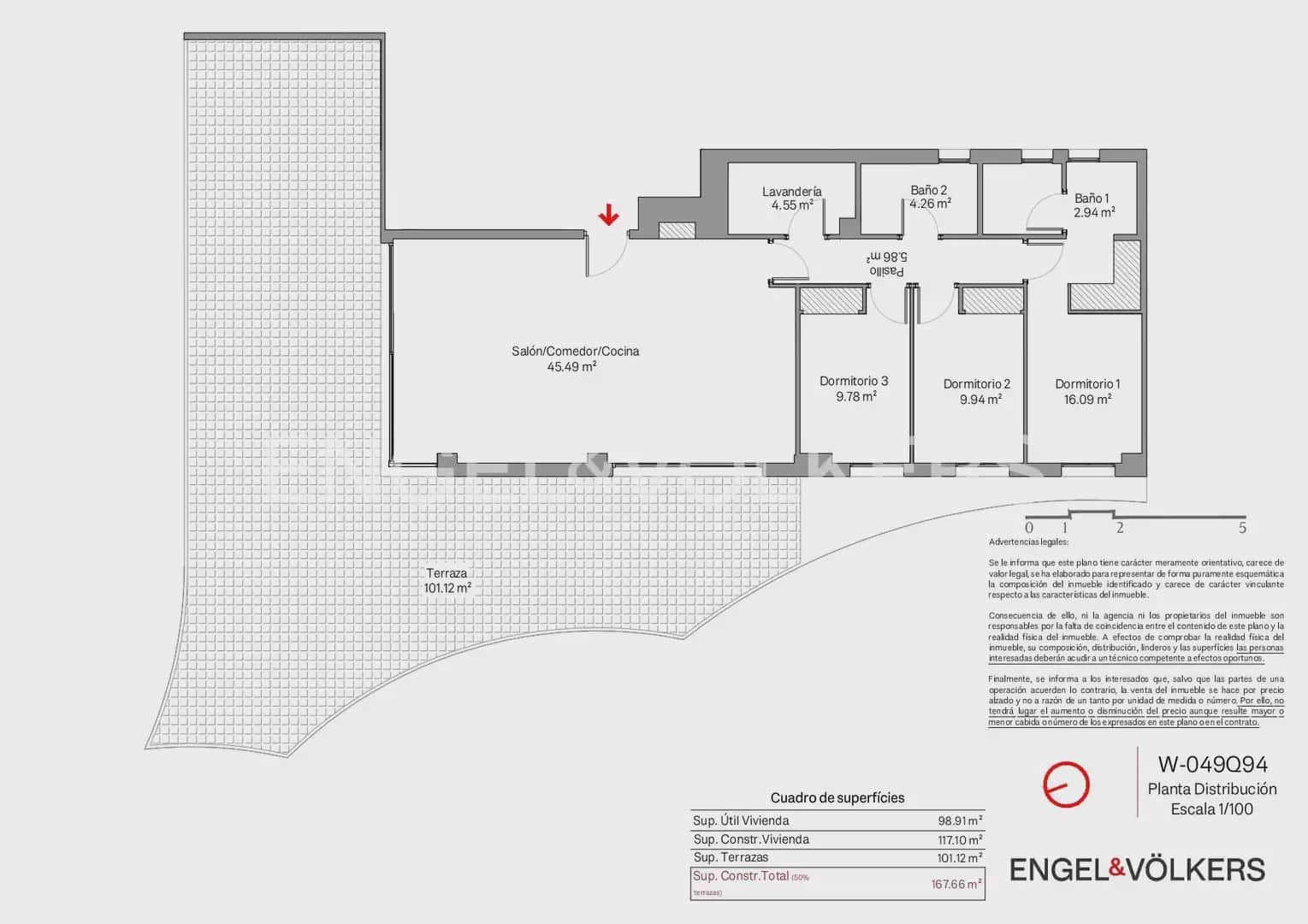 3 quarto Penthouse para venda em Valencia cidade com piscina garagem - 1 150 000 € (Ref: 9898052)