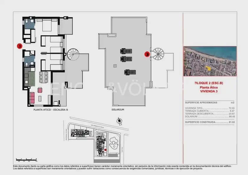 Apartamento de 3 habitaciones en Dénia en venta con piscina - 499.000 € (Ref: 9898101)