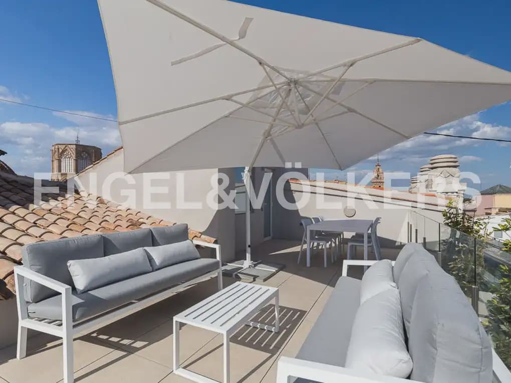 4 slaapkamer Penthouse te huur in Valencia stad - € 10.000 (Ref: 9898113)