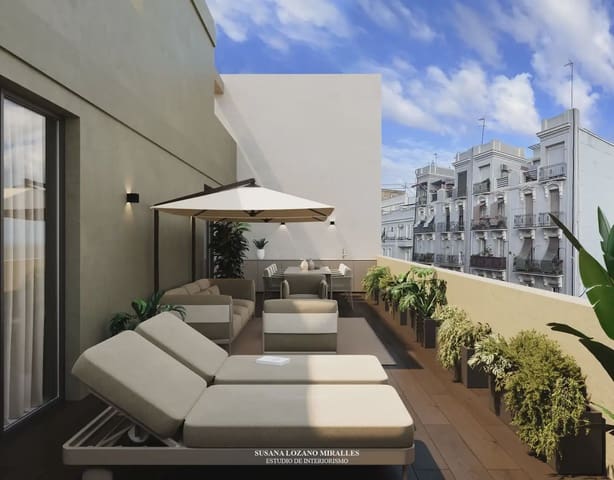 2 sovrum Takvåning till salu i Russafa, Valencia stad med garage - 1 450 000 € (Ref: 9898118)