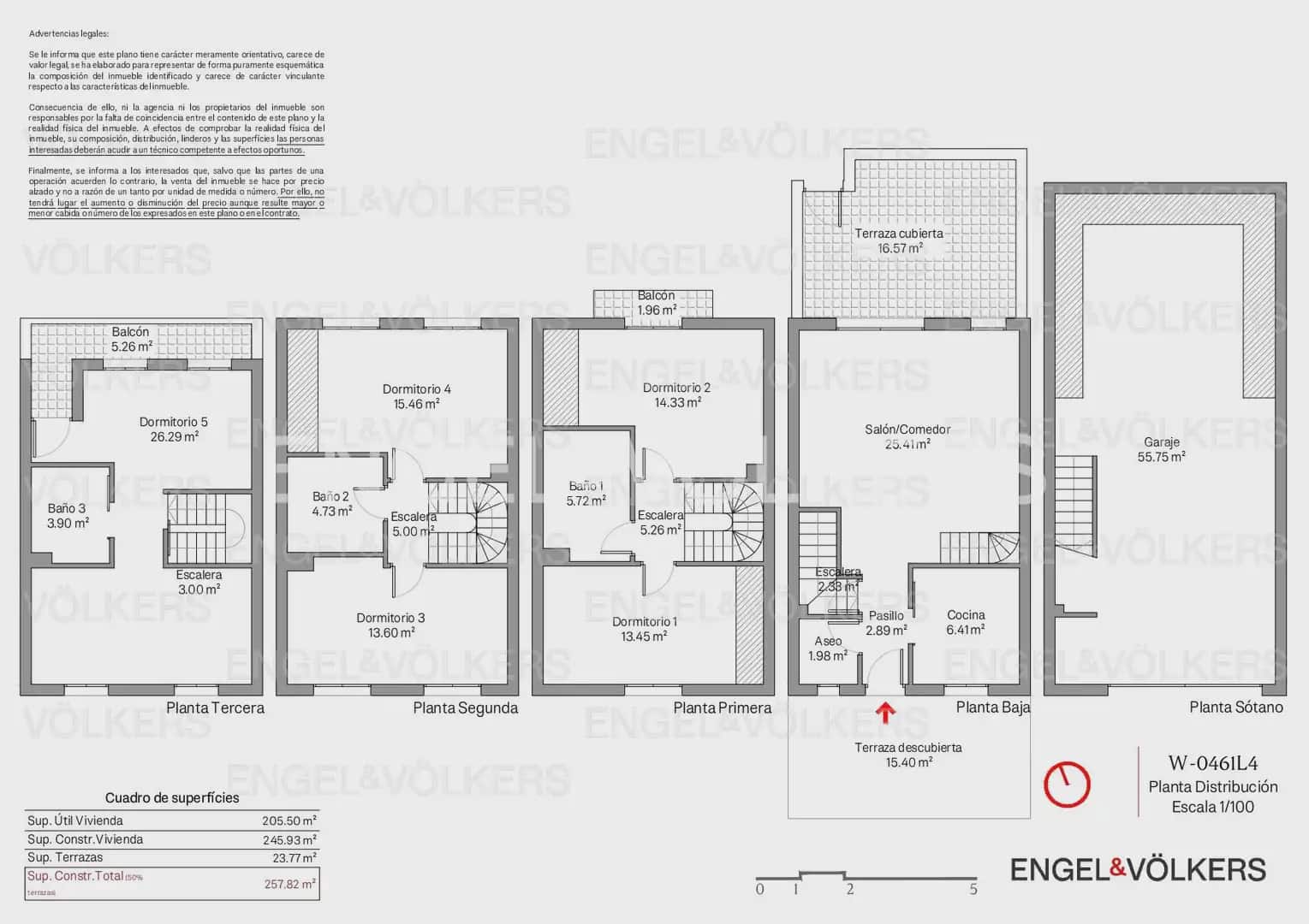 5 quarto Moradia em Banda para venda em Alboraya / Alboraia com garagem - 695 000 € (Ref: 9898130)