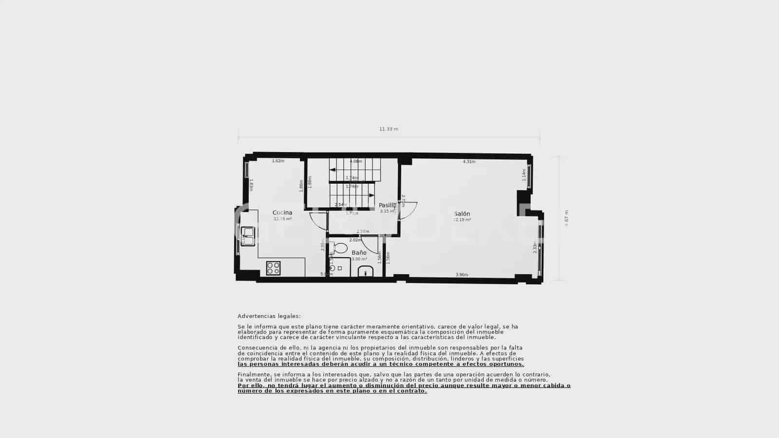 3 makuuhuone Rivitalo myytävänä paikassa Vila-real mukana uima-altaan 
autotalli - 265 000 € (Ref: 9898132)