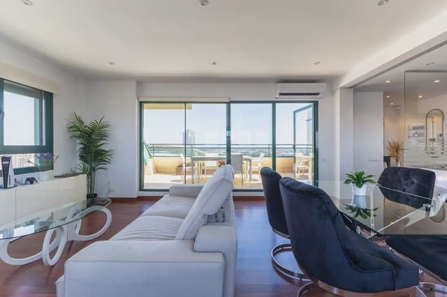 2 sovrum Takvåning att hyra i Ciutat de les Arts i de les Ciencies, Valencia stad med pool garage - 3 800 € (Ref: 9898146)