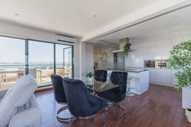 2 sovrum Takvåning att hyra i Ciutat de les Arts i de les Ciencies, Valencia stad med pool garage - 3 800 € (Ref: 9898146)