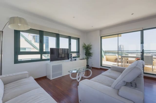 2 sovrum Takvåning att hyra i Ciutat de les Arts i de les Ciencies, Valencia stad med pool garage - 3 800 € (Ref: 9898146)