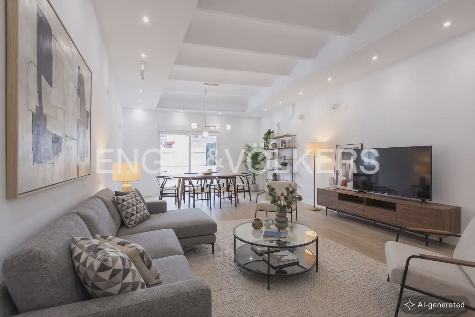 Ático de 4 habitaciones en València ciudad en alquiler - 4.500 € (Ref: 9898205)