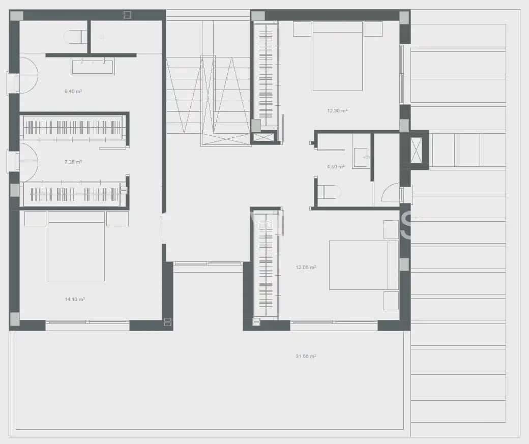 4 sypialnia Willa na sprzedaż w Javea / Xabia z basenem garażem - 1 300 000 € (Ref: 9898219)