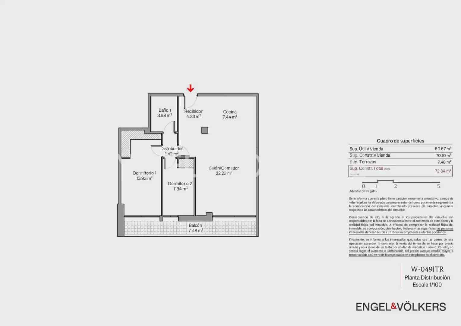 2 quarto Penthouse para venda em Valencia cidade com garagem - 600 000 € (Ref: 9898233)