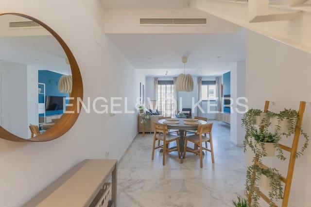 2 sovrum Takvåning att hyra i Cabanyal-Canyamelar, Valencia stad - 2 000 € (Ref: 9898266)